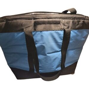 California Innovations X-LARGE Soft Sided Insulated Collapsible Cooler Bag Blue